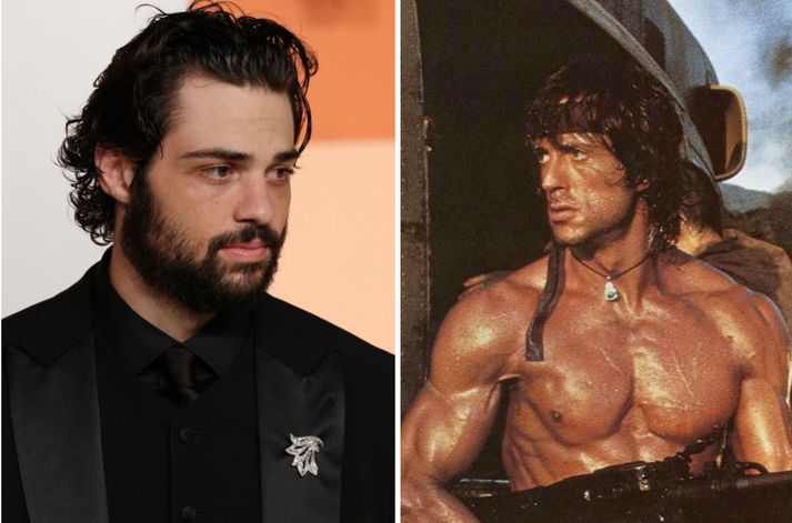 Á eftir Rocky er Rambo frægasta rulla hasarstjörnunnar Sylvester Stallone. Það verður ærið verkefni fyrir Noah Centineo að feta í fótspor hans.