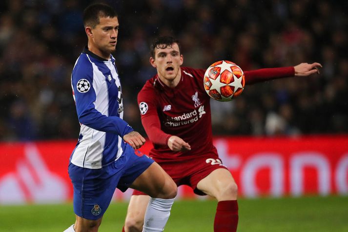 Otavio í leik með Porto á móti Liverpool í Meistaradeildinni vorið 2019.