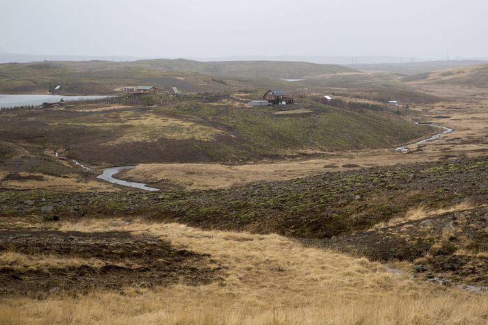 Frá Þormóðsdal þar sem leyfi er til leitar að gulli og öðrum málum. Svæðið er á landi Mosfellsbæjar sem hugnast ekki boranir þar.