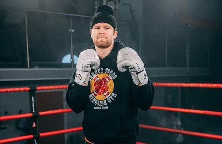 Alexander Martinsen fagnaði flottum sigri um helgina og var í engum vafa um það hvað skilaði sigrinum.