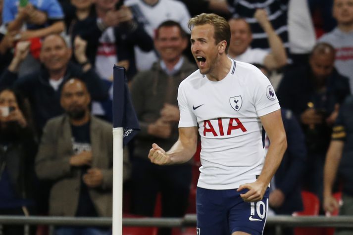 Harry Kane skoraði fyrir Tottenham, þó svo að það sé ágúst.