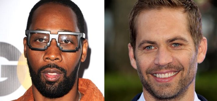 RZA og Paul Walker/Samsett mynd