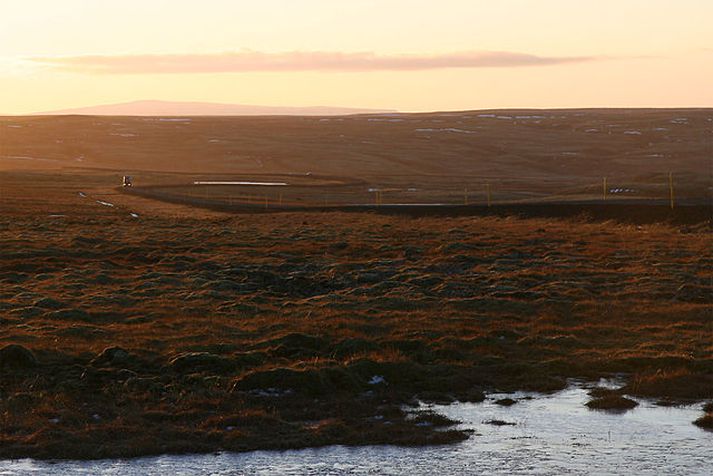 Frá Holtavörðuheiði.