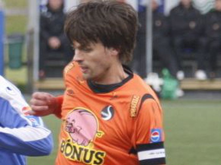 Valur Fannar Gíslason, fyrirliði Fylkis.