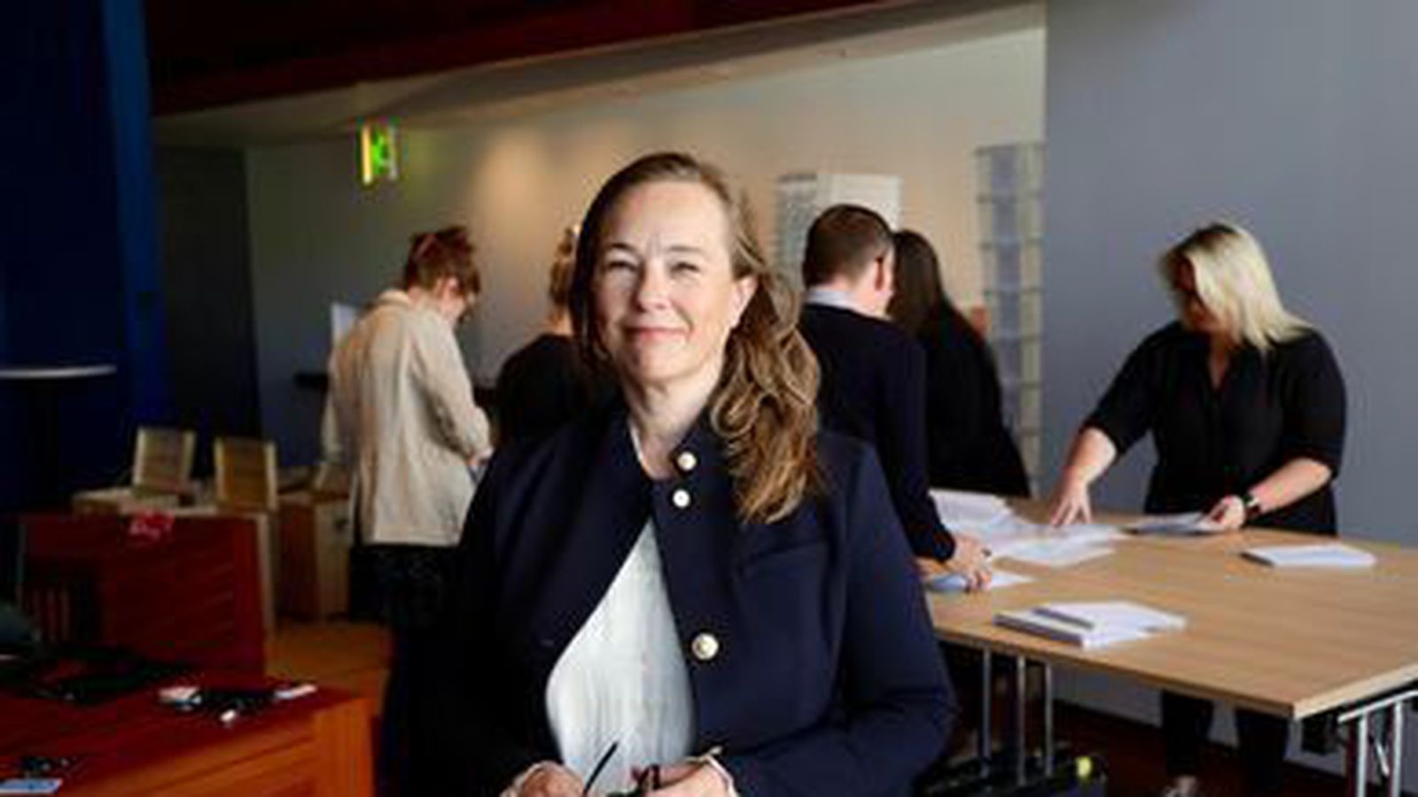 Allt að verða til­búið fyrir stóra daginn