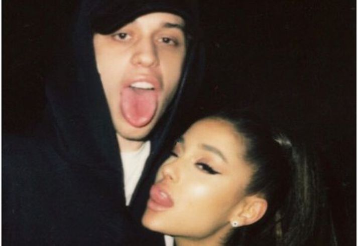 Pete Davidson og Ariana Grande hafa verið par í nokkrar vikur.