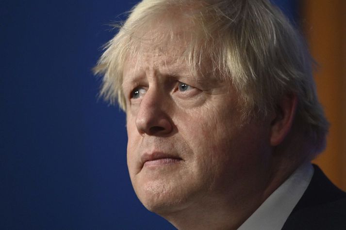 Boris Johnson, forsætisráðherra Bretlands, er undir miklum þrýstingi þessa dagana.