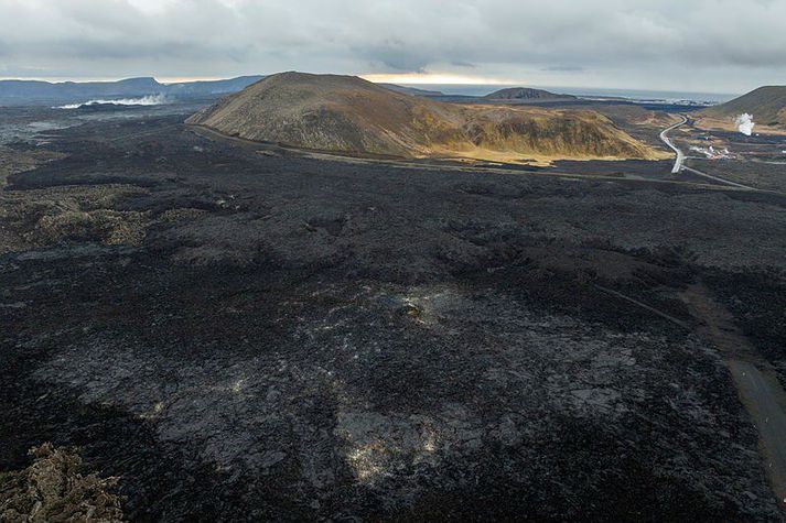 Landris í Svartsengi heldur áfram.