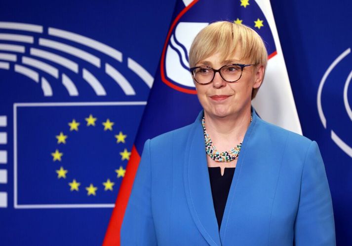 Nataša Pirc Musar hefur gegnt embætti forseta Slóveníu frá árinu 2022.