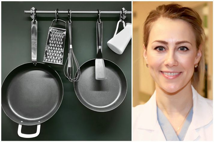 Teflon er að finna í ýmsum eldhúsáhöldum, til dæmis í pottum, pönnum, bökunarpappír og pítsukössum. 