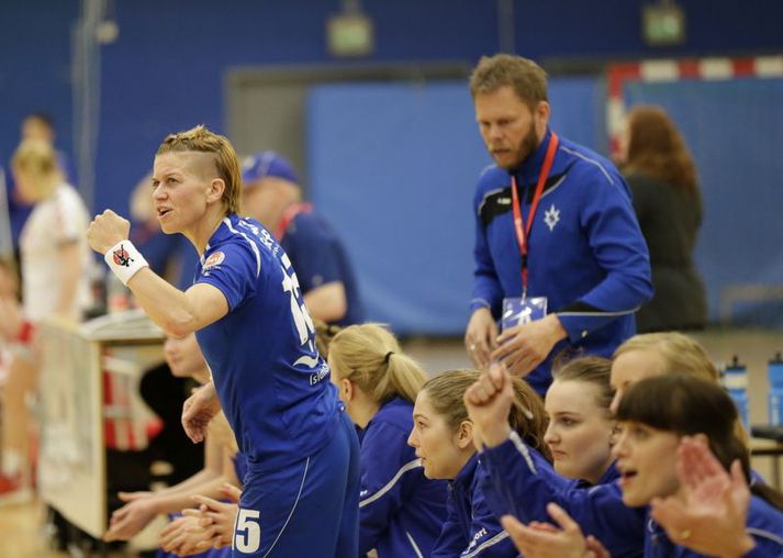 Hanna skoraði þrjú mörk gegn sínu gömlu félögum. 