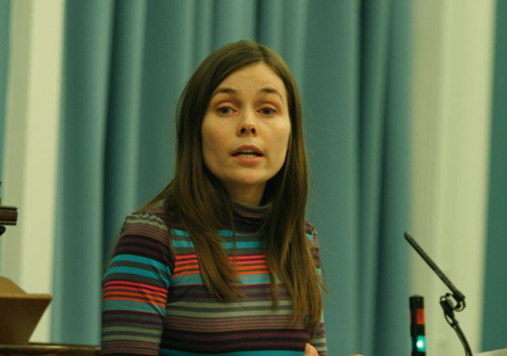 Katrín Jakobsdóttir, menntamálaráðherra.