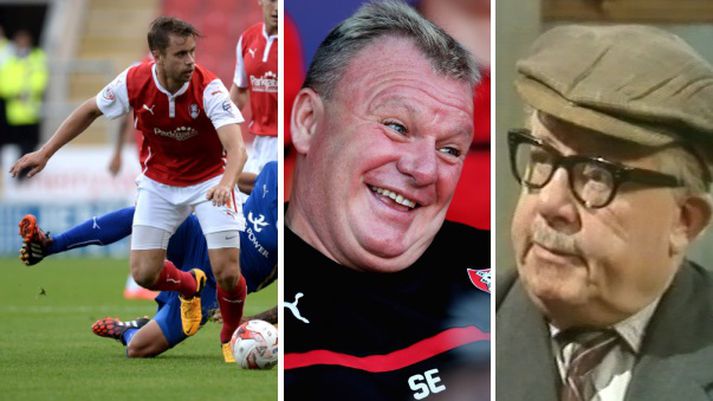 Kári, Evans og Albert Tatlock.