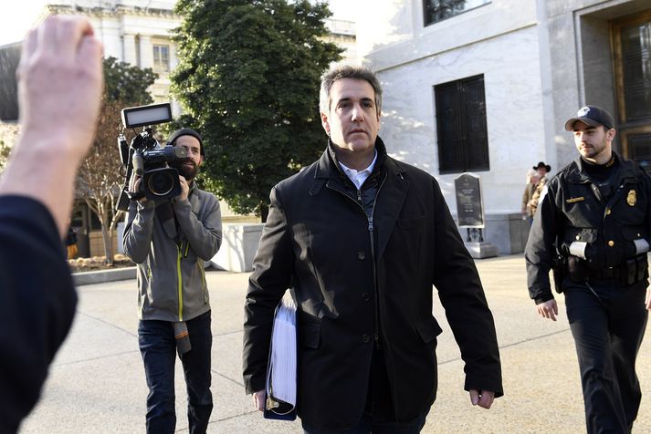 Michael Cohen, fyrrverandi lögmaður Donald Trump.