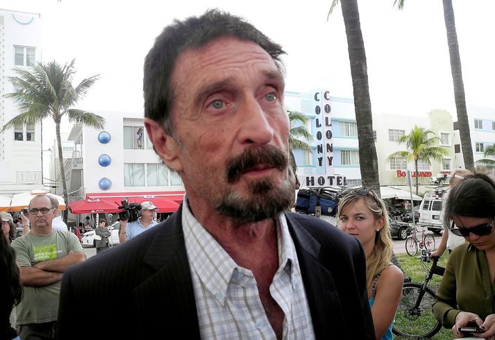 John McAfee, forsetaframbjóðandi.