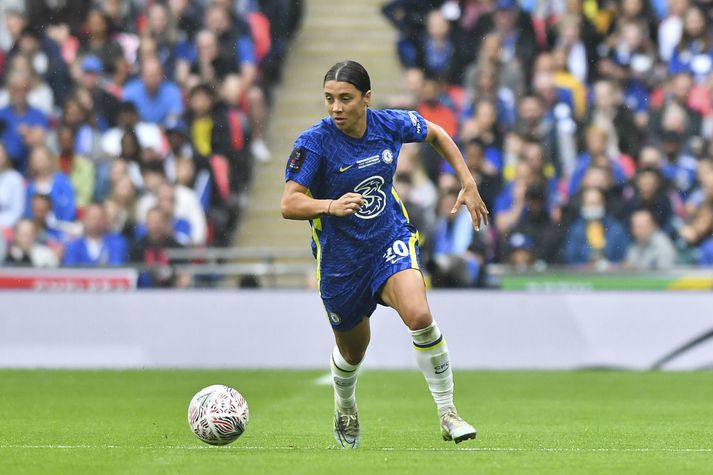 Sam Kerr verður fyrsta konan til að vera andlit heimsútgáfu tölvuleiksins FIFA.