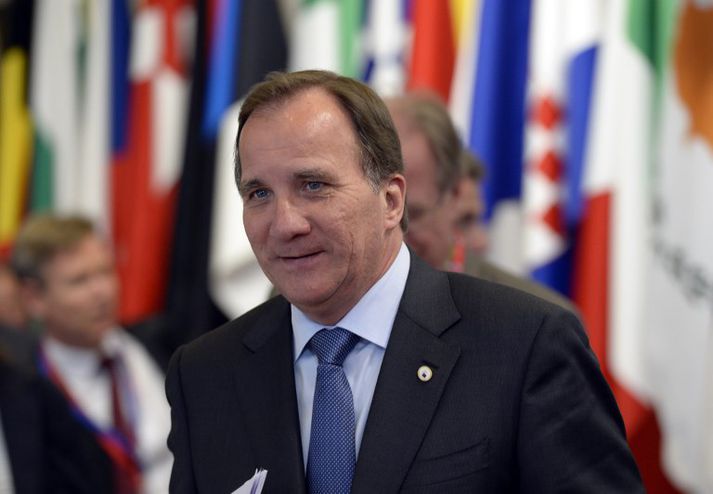 Stefan Löfven forsætisráðherra mun sitja fyrir svörum á fréttamannafundi morgundagsins.