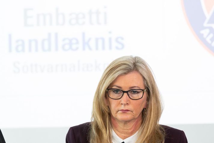 Alma Möller landlæknir.