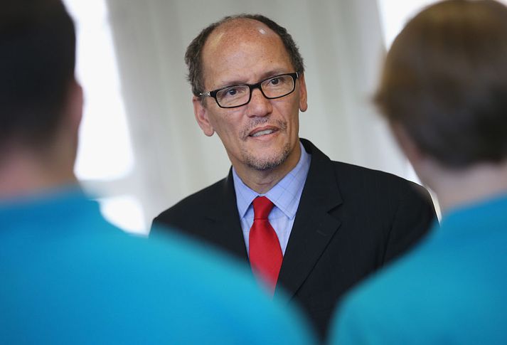 Tom Perez sat í ríkisstjórn Baracks Obama.