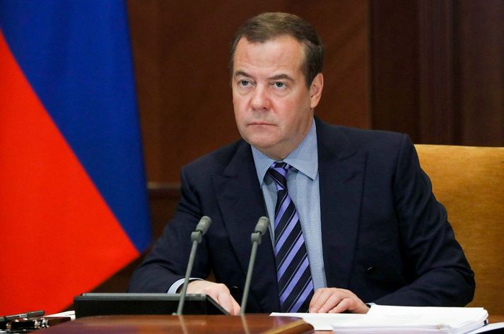 Dmitry Medvedev, varaformaður þjóðaröryggisráðs Rússlands.