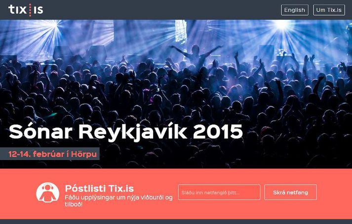 Tix er ætlað að annast sölu miða á ýmsa viðburði á Íslandi, líkt og á tónleika og leikhússýningar.