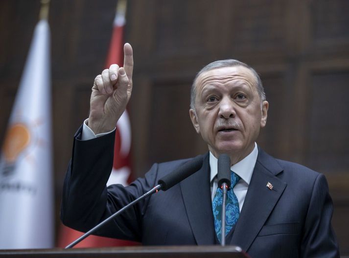 Recep Tayyip Erdogan er forseti Tyrklands.