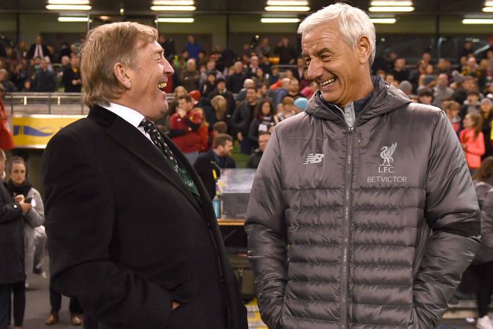 Ian Rush og Sir Kenny Dalglish.