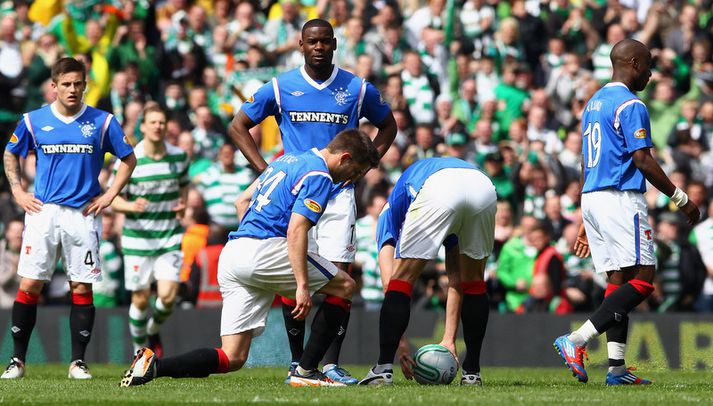 Rangers verður ekki meðal félaganna í úrvalsdeildinni fyrr en haustið 2015 ef allt gengur félaginu í hag.