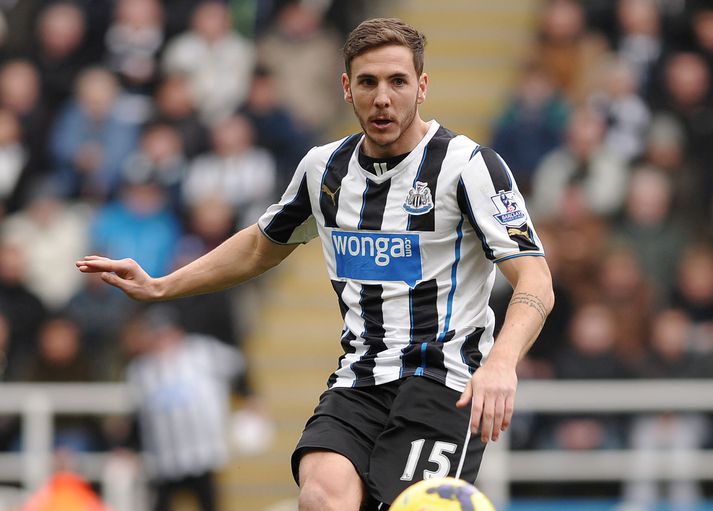Dan Gosling í leik með Newcastle.