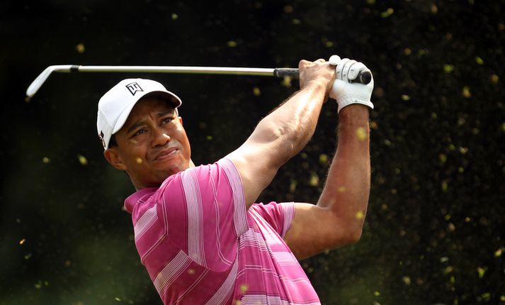 Tiger Woods ætlar sér eflaust að gera betur í Kína.