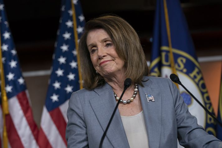 Nancy Pelosi, forseti fulltrúadeildar Bandaríkjaþings.