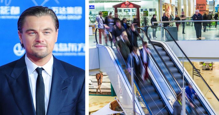 Kringlan fullyrðir að DiCaprio hafi kíkt í heimsókn.