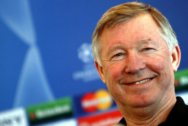 Sir Alex Ferguson var miklu yngri og hafði aldrei stýrt liði Manchester United þegar hann mætti tvisvar sinnum með lið sitt í Laugardalinn á níunda áratugnum.