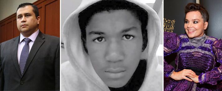 Björk bætist nú í ört vaxandi hóp tónlistarfólks sem hefur mótmælt niðurstöðu dómstólsins í Flórída sem sýknaði Zimmerman fyrir að hafa myrt Martin.