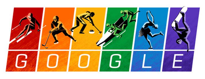Litarvalið hjá Google hefur vakið athygli.