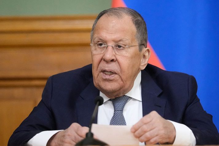 Sergei Lavrov, utanríkisráðherra Rússlands.