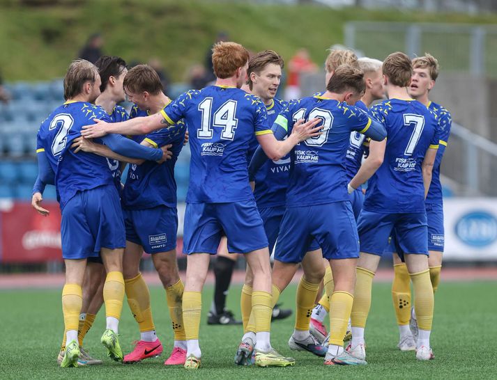 Grótta fagnaði 6-1 sigri gegn Ægi.