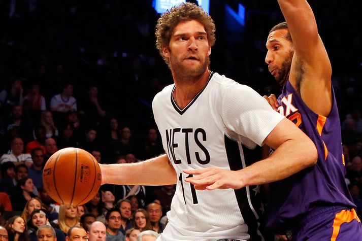 Brook Lopez er að spila hrikalega vel.