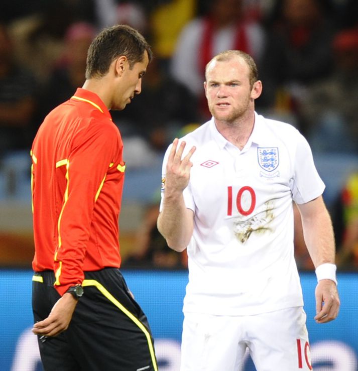 Rooney hefur ekki verið í neinu þjóðhátíðarskapi á HM.