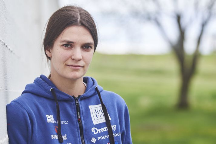 María Helga Guðmundsdóttir, afrekskona í karate og þjálfari. 