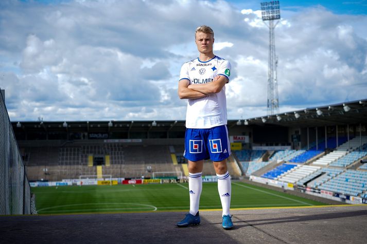 Andri Lucas Guðjohnsen er kominn í búning Norrköping.