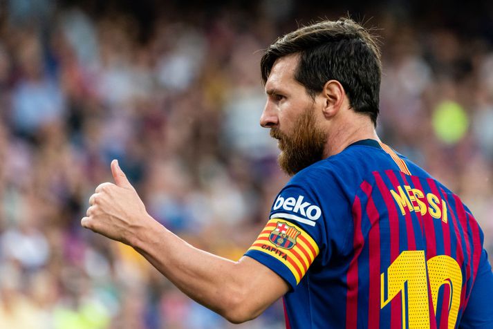 Lionel Messi hefur spilað vel í vetur eins og alltaf.