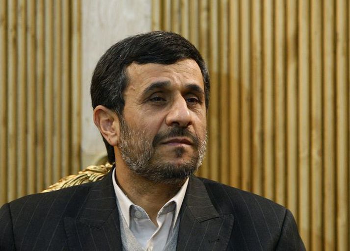 Mahmoud Ahmadinejad Íransforseti á loftslagsráðstefnunni í Kaupmannahöfn í síðustu viku. fréttablaðið/AP