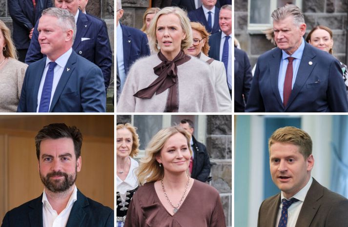 Svipmyndir frá þingsetningu af nokkrum þeirra þingmanna sem taka sæti í nýjum nefndum. Þá kemur Sigurður Örn inn sem varamaður og Ingvar Þóroddsson er mættur aftur í hlutverki 2. varaforseta þingsins.