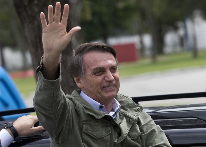 Jair Bolsonaro, nýkjörinn forseti Brasilíu.