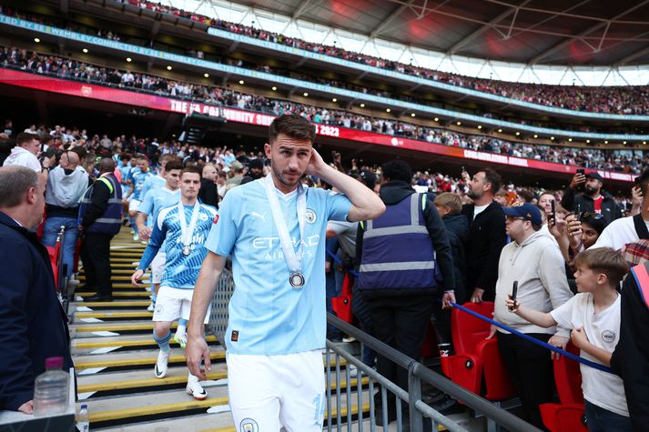 Aymeric Laporte gæti verið á förum frá Manchester City.