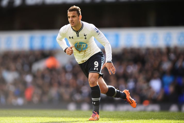 Óhætt er að segja að Soldado hafi ekki tekist að slá í gegn á  White Hart Lane.