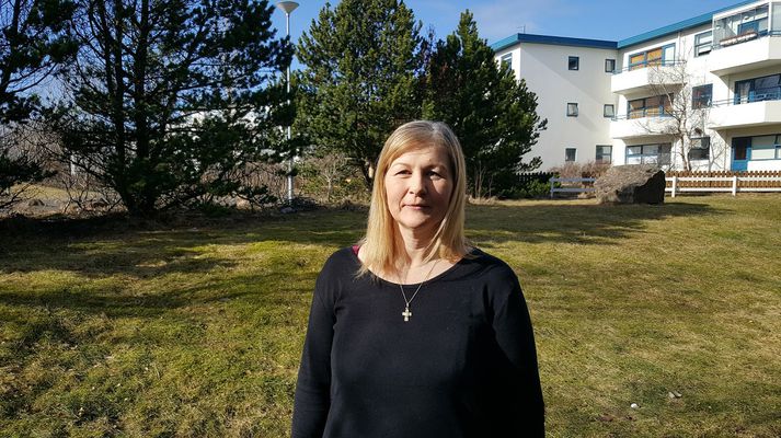 Hrund Brynjólfsdóttir segir ástandið reyna verulega á taugarnar og koma niður á svefni.