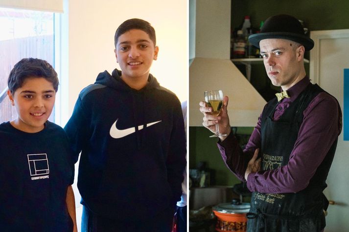 Eiríkur Örn Norðdahl rithöfundur segir að sér þyki mjög erfitt að hugsa um frændurna Sameer og Yazan, sem vísa á úr landi til Grikklands. 