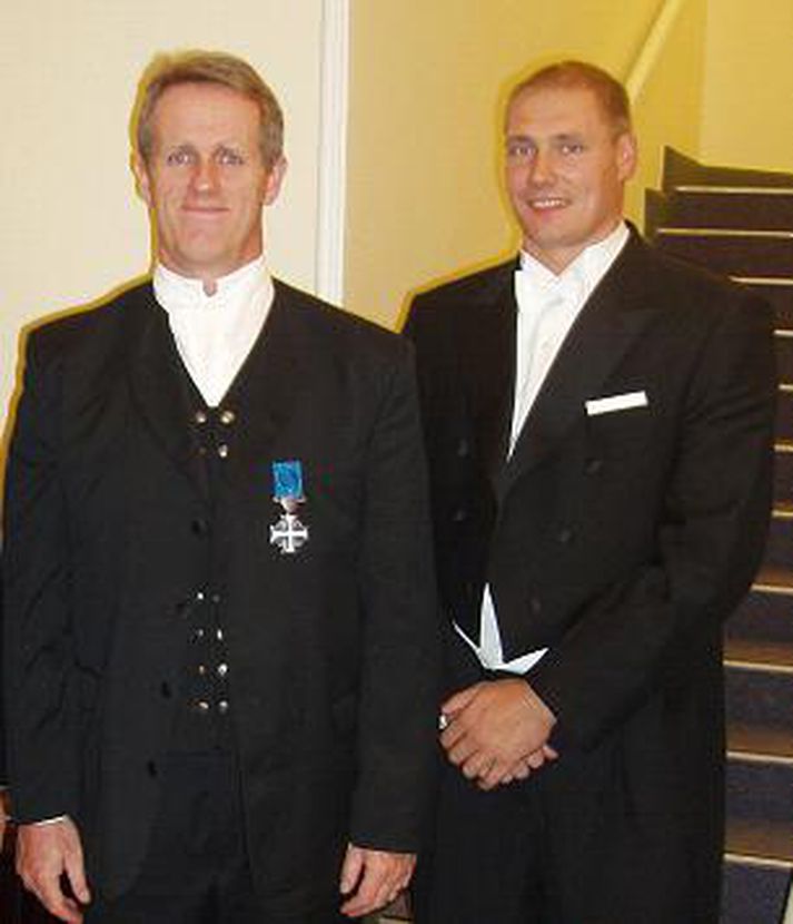 Vésteinn og Gerd Kanter.